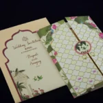 FMC-MMC-Graceful Two Fold Wedding Invite 489