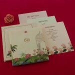 FMC-MMC-Elite Lotus Wedding Invitation 495