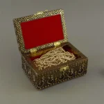 PBJ-MOH-Exquisite Elephant Oxidised Jewellery Box 2089