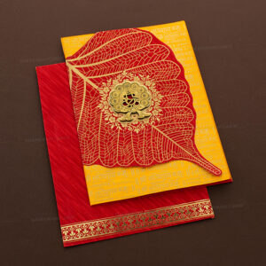 DWC-Artistic Ganesha Wedding Invite 20012