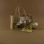 RG-Premium 3 Jars Jute Hamper Bag MB-15