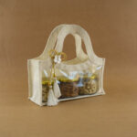 BAG-Superb 3 Jars Jute Hamper Bag MB-16